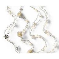 Oświetlenie świąteczne - Lampki dekoracyjne z koralikami różne wzory na baterię ciepły biały - miniaturka - grafika 1