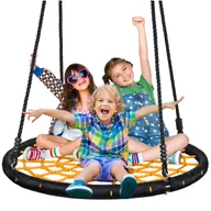 Place zabaw - Huśtawka bocianie gniazdo XL Slogen 120 cm do 250kg - miniaturka - grafika 1