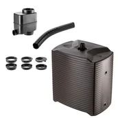 Zbiorniki na deszczówkę - Zbiornik na deszczówkę + łapacz deszczówki Signa 125L, mokka - miniaturka - grafika 1