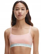 Biustonosze - CALVIN KLEIN BIUSTONOSZ MIĘKKI GŁADKI Z LOGO S NMA - miniaturka - grafika 1