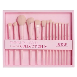 JESSUP SET Make Up Lover Collection IV pędzle do makijażu twarzy T495 14szt. - Pędzle do makijażu - miniaturka - grafika 1