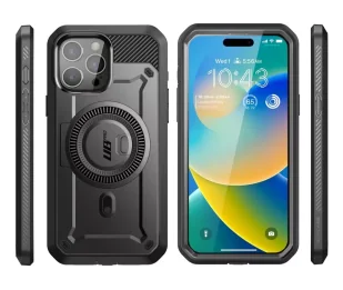 Etui Supcase UB Pro Mag do MagSafe do iPhone 15 Pro black - Etui i futerały do telefonów - miniaturka - grafika 7