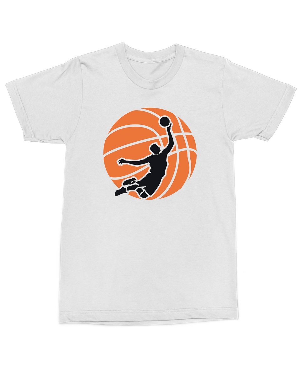 Koszulka z koszykarzem Basketball streetwear Koszykówka NBA Biała L