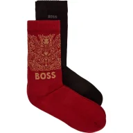 Skarpetki męskie - BOSS BLACK Skarpety 2-pack 2P QS Rib LNY CC - miniaturka - grafika 1