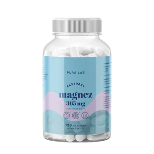 Pure Lab Magnez 365 mg Kapsułki - Witaminy i minerały - miniaturka - grafika 1
