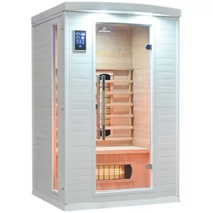 Sauna infrared RF2 White z koloroterapią - Sauny - miniaturka - grafika 1