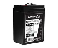 Baterie do zasilaczy awaryjnych UPS - Green Cell Cube AGM VRLA IP54 6V 4.5Ah AGM6V4-5AH-J / 5904326375680 - miniaturka - grafika 1
