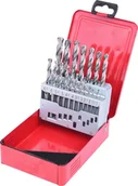 Wiertła - KS TOOLS HSS-G Zestaw wiertel spiralnych w opakow z blachy stalowej, - miniaturka - grafika 1