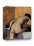 Obrazy i zdjęcia na płótnie - Bather Stepping into a Tub, Edgar Degas - obraz na płótnie Wymiar do wyboru: 40x50 cm - miniaturka - grafika 1