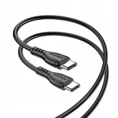 Kable USB - Borofone Kabel BX51 Triumph - Typ C na Typ C - 60W 1 metr czarny - miniaturka - grafika 1