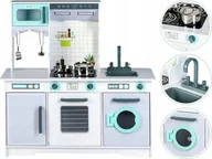 Zabawki AGD - Ecotoys Drewniana kuchnia XXL Ecotoys - miniaturka - grafika 1
