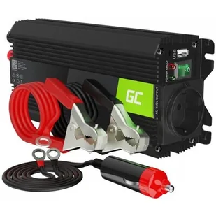 Green Cell Przetwornica  Przetwornica napięcia Inwerter Green Cell PRO 24V na 230V 500W/1000W Modyfikowana sinusoida INVGC04 - Przetwornice samochodowe - miniaturka - grafika 1