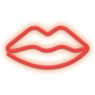 Dekoracje domu - Forever Light Neon LED LIGHT Usta RTV100207 RTV100207 - miniaturka - grafika 1