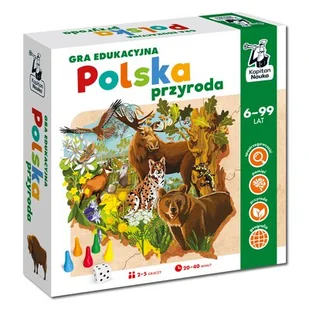 Gra planszowa KAPITAN NAUKA Polska przyroda - Gry planszowe - miniaturka - grafika 1