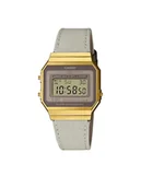 Zegarki damskie - Casio Vintage Zegarek Vintage A700WEGL-7AEF Vintage Iconic - - miniaturka - grafika 1