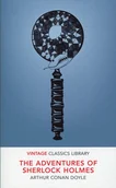 Kryminały - Vintage The Adventures of Sherlock Holmes Arthur Conan Doyle - miniaturka - grafika 1