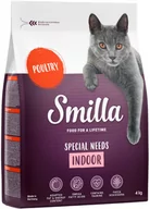 Sucha karma dla kotów - Smilla Adult Indoor, drób - 4 kg - miniaturka - grafika 1