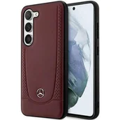Etui i futerały do telefonów - Mercedes MEHCS23LARMRE S23 Ultra S918 czerwony/red hardcase Leather Urban Bengale - miniaturka - grafika 1