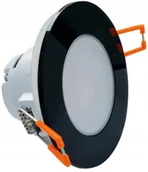 Oprawy, klosze i abażury - Oprawa sufitowa wpuszczana Bono 8W 4000K czarna - miniaturka - grafika 1