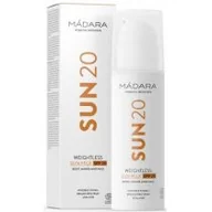 Balsamy i kremy do opalania - Madara Madara Weightless Sun Milk SPF 20 Lekkie mleczko do opalania z filtrem 150 ml - miniaturka - grafika 1