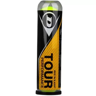 Dunlop Akcesoria do tenisa piłeczki Tour Performance 4 szt - Tenis ziemny - miniaturka - grafika 1