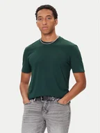 Koszulki męskie - HUGO T-Shirt Dero222 50466158 Zielony Regular Fit - miniaturka - grafika 1