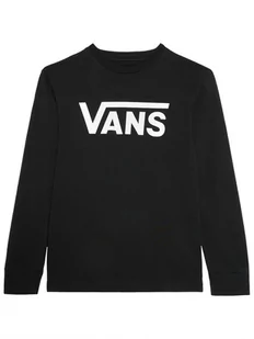Vans Bluzka Classic Ls VN000XOI Czarny Classic Fit - Bluzy dla chłopców - miniaturka - grafika 1