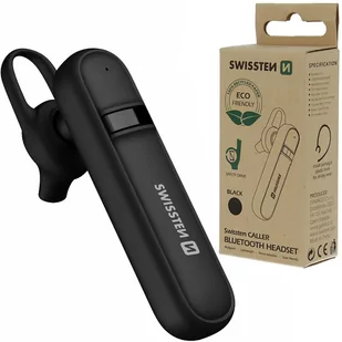 SWISSTEN Bezprzewodowy zestaw słuchawkowy BLUETOOTH HEADSET CALLER - Słuchawki bluetooth - miniaturka - grafika 1