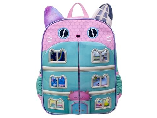 CyP Brands Gabby, plecak, plecak dziecięcy, magnetyczne czapki, przedszkole, przedszkola, wielokolorowy, oficjalny produkt, Biały, Estandar
