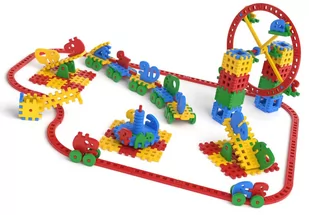 Mario-Inex klocki wafle wesołe miasteczko stworów 1 901199 - Klocki - miniaturka - grafika 1