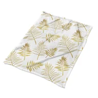 Koce - Kolorowy koce na łóżko Liście palmy do domu wzór, Fabricsy - miniaturka - grafika 1