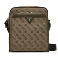 Torby męskie - Saszetka Guess Milano - 4G HMMILJ P4260 Zielony - miniaturka - grafika 1