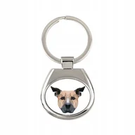 Breloki - Staffordshire Bull Terier Brelok Breloczek metal - miniaturka - grafika 1