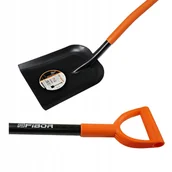 Grabie i motyki - Łopata Na Trzonie Owalnym Metalowym Marki Fibor - miniaturka - grafika 1