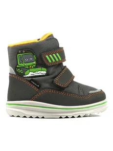 Richter Shoes Kozaki zimowe "Freestyle" w kolorze antracytowym - Buciki dla niemowląt - miniaturka - grafika 1