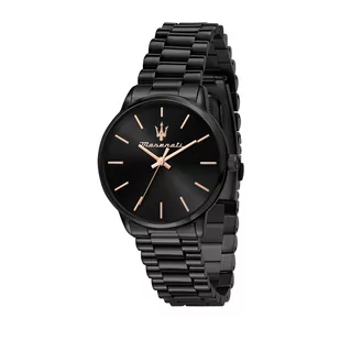 Zegarek Zegarek Maserati - Royale R8853147505 Black - Zegarki damskie - miniaturka - grafika 1