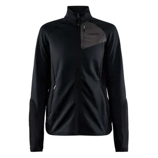 Damska Bluza CRAFT ADV TECH FLEECE THERMAL MIDLAYER W 1911664-999000 – Czarny - Bluzy damskie - miniaturka - grafika 1