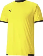 Koszulki męskie - Koszulka męska Puma teamLIGA Jersey żółta 704917 07 S - miniaturka - grafika 1