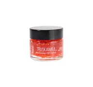 Balsamy do ust - Mohani Wygładzająco-odżywczy peeling do ust Truskawka 15ml - miniaturka - grafika 1