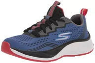 Sneakersy damskie - Skechers 403951L RYBK Sneakersy, królewskie tekstylne/czarno-czerwone wykończenie, rozmiar 5,5 UK, Royal Textile czarne czerwone wykończenie, 38.5 EU - miniaturka - grafika 1