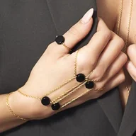 Bransoletki - Bransoletka z pierścionkami Fashion Stones - miniaturka - grafika 1