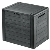 Skrzynie ogrodowe - Skrzynia ogrodowa Grewena 140L, antracyt - miniaturka - grafika 1