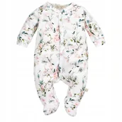 Pajacyki dla niemowląt - Rampers niemowlęcy 62 Garden on white / Yosoy - miniaturka - grafika 1