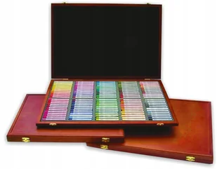 MUNGYO PASTELE SUCHE PŁÓTWARDE MPL-120W KOMPLET 120 SZT.W OP. DREWNIANYM - Przybory szkolne - miniaturka - grafika 1