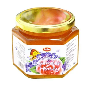 Miód różano-lawendowy 500G - Miód - miniaturka - grafika 1