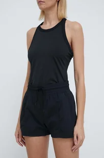 Columbia szorty outdoorowe Boundless Trek Active kolor czarny wzorzyste high waist 2073124 - Spodnie sportowe damskie - miniaturka - grafika 1