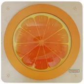 Tablice dla dzieci - Masterkidz MASTERKIDZ Tablica Edukacyjna Sensoryczna Pomarańcza ME15761 - miniaturka - grafika 1