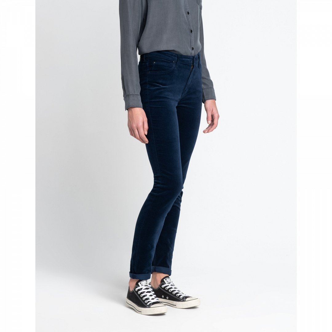 Lee Scarlett High Damskie Spodnie Jeansowe Midnight Velvet L626Mi67-W24 L31