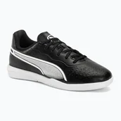 Piłka nożna - Buty piłkarskie dziecięce PUMA King Match IT puma black/puma white - miniaturka - grafika 1