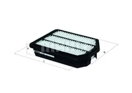 Filtry powietrza - Filtr powietrza Mahle LX 2687 - miniaturka - grafika 1